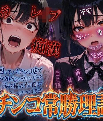 【同人熟専】【羞恥体験告白】パチンコ常勝理論！ 〜生活に困ってパチンコ店で働く気弱な20代シングルマザーを探し出し、弱みを握って骨の髄まで恥辱の期待値をしゃぶりつくす方法〜｜羞恥体験告白